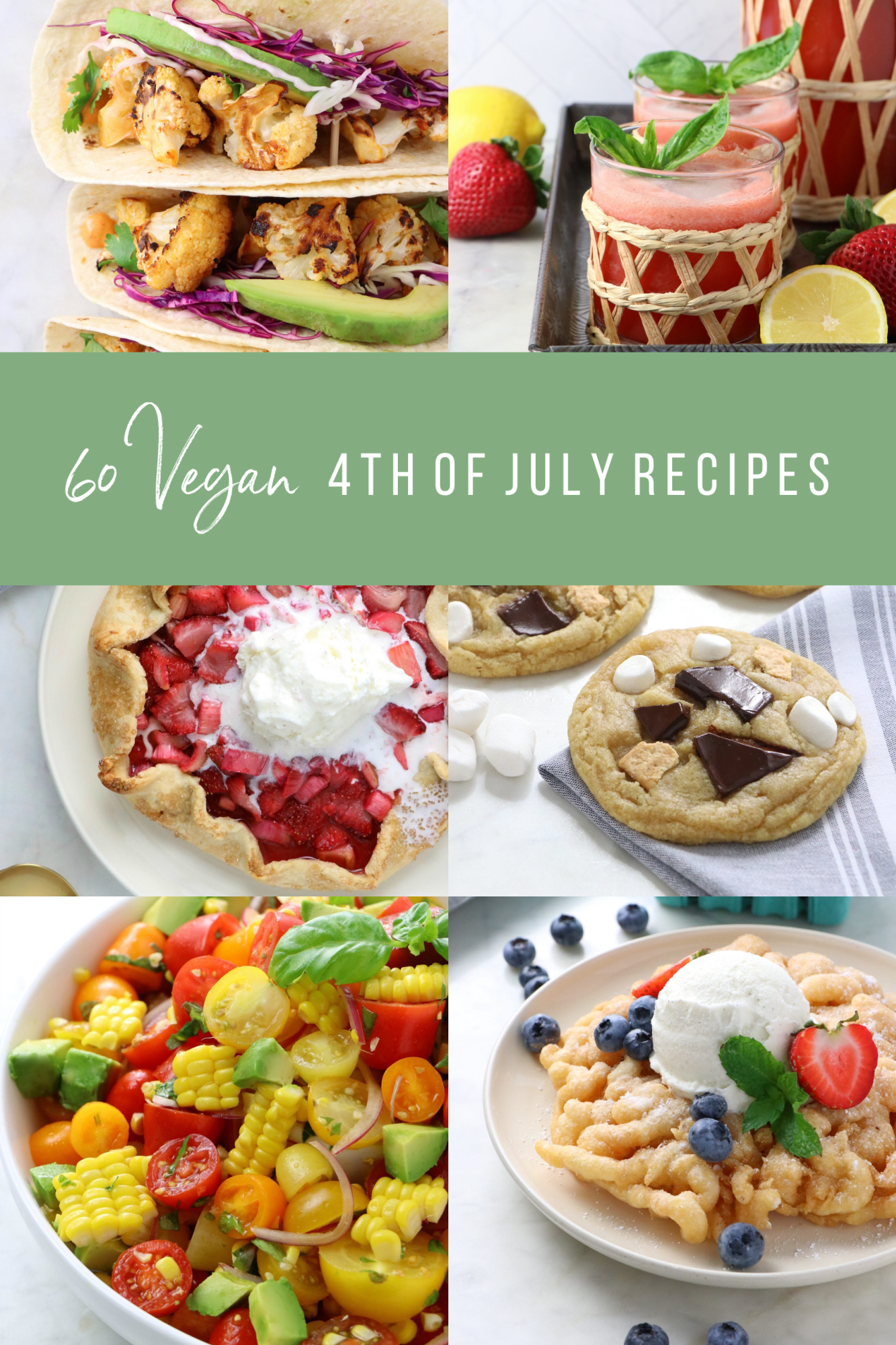 60 Fab Vegan 4th of July Recipes