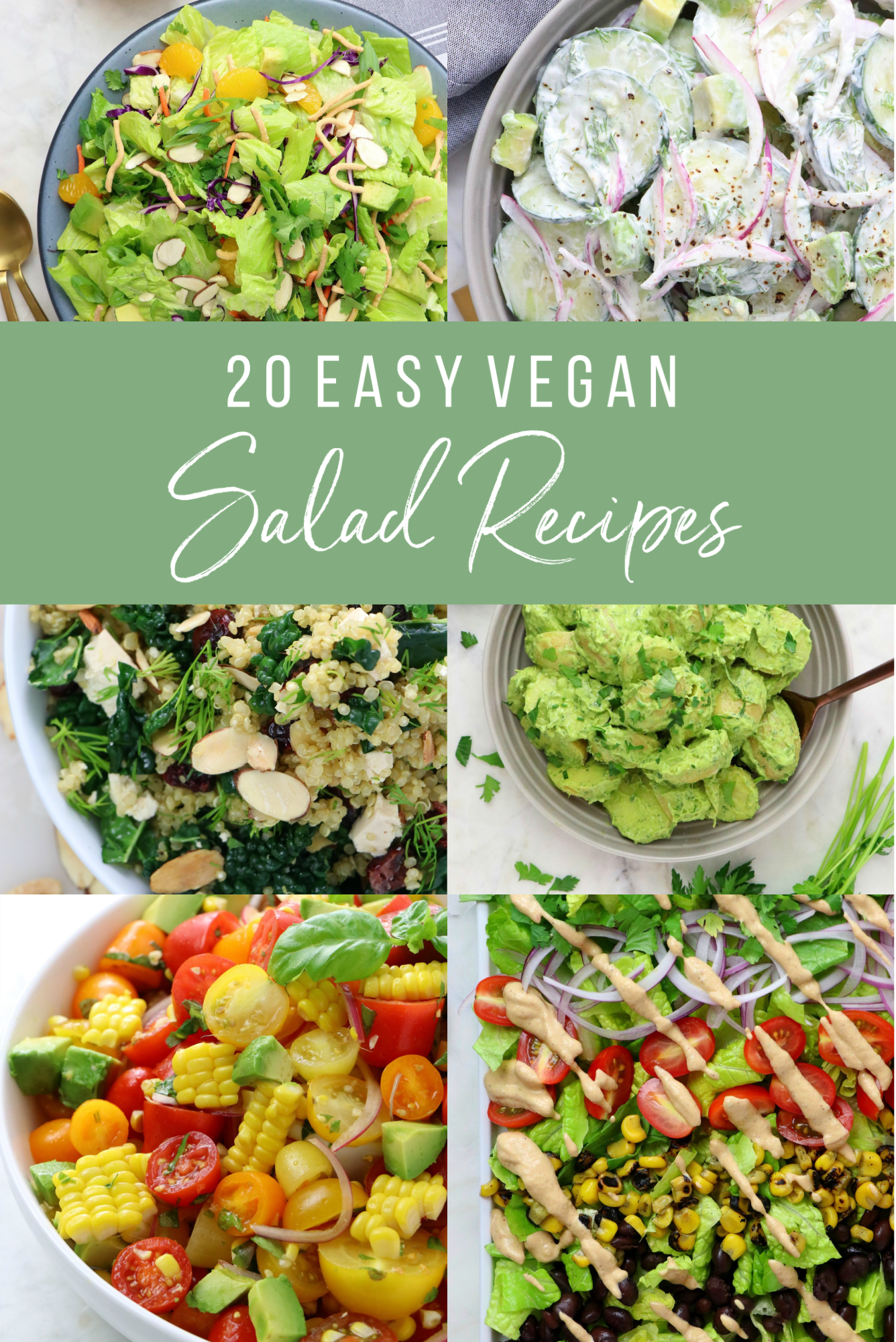 20 Easy Vegan Salads