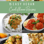 15 Vegan Cauliflower Recipes