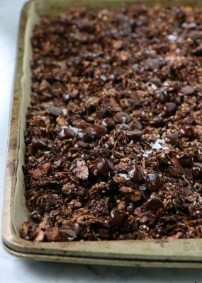 Vegan Salted Double Chocolate Superfood Granola