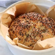 No-Knead Everything Bagel Bread – Leite's Culinaria