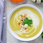 Vegan Curried Butternut Squash Soup