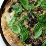 Vegan Truffled Mushroom Pizza