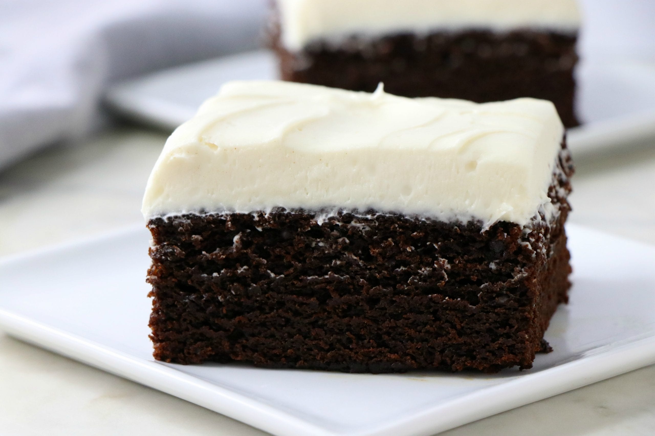 One Bowl Vegan Gingerbread Cake with Cream Cheese Frosting
