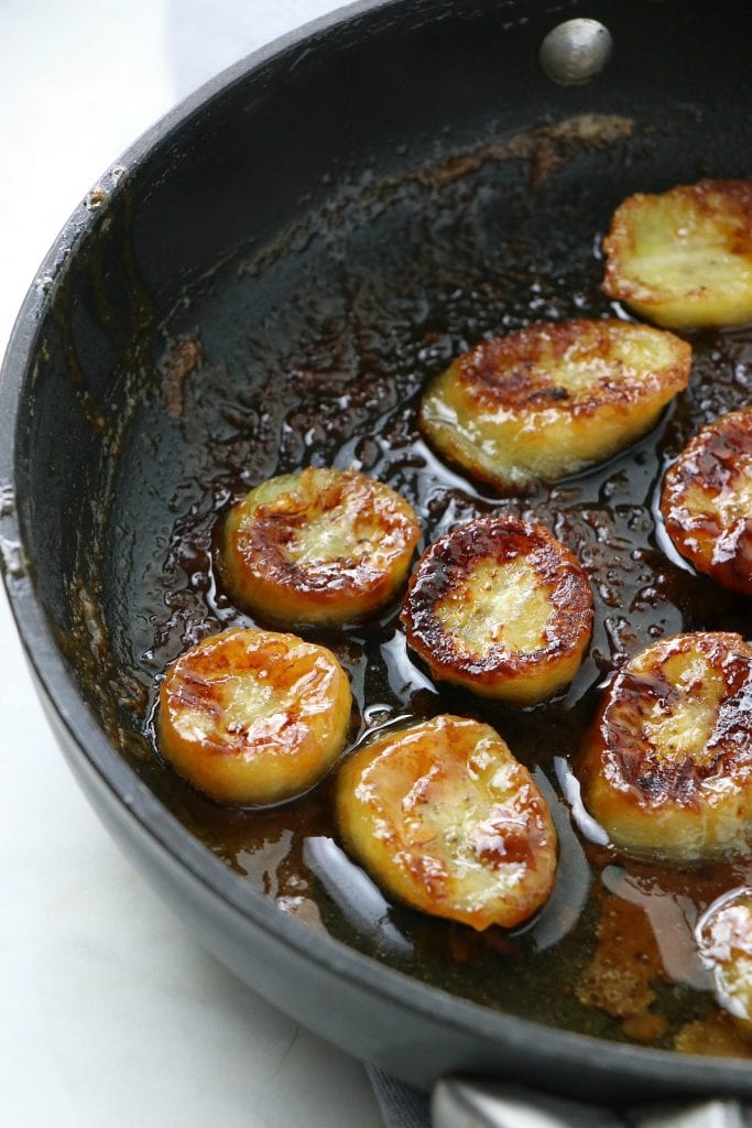 Vegan Caramelized Banana French Toast - Labeless Nutrition