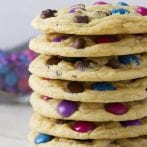 1 Bowl Vegan M+M Cookies