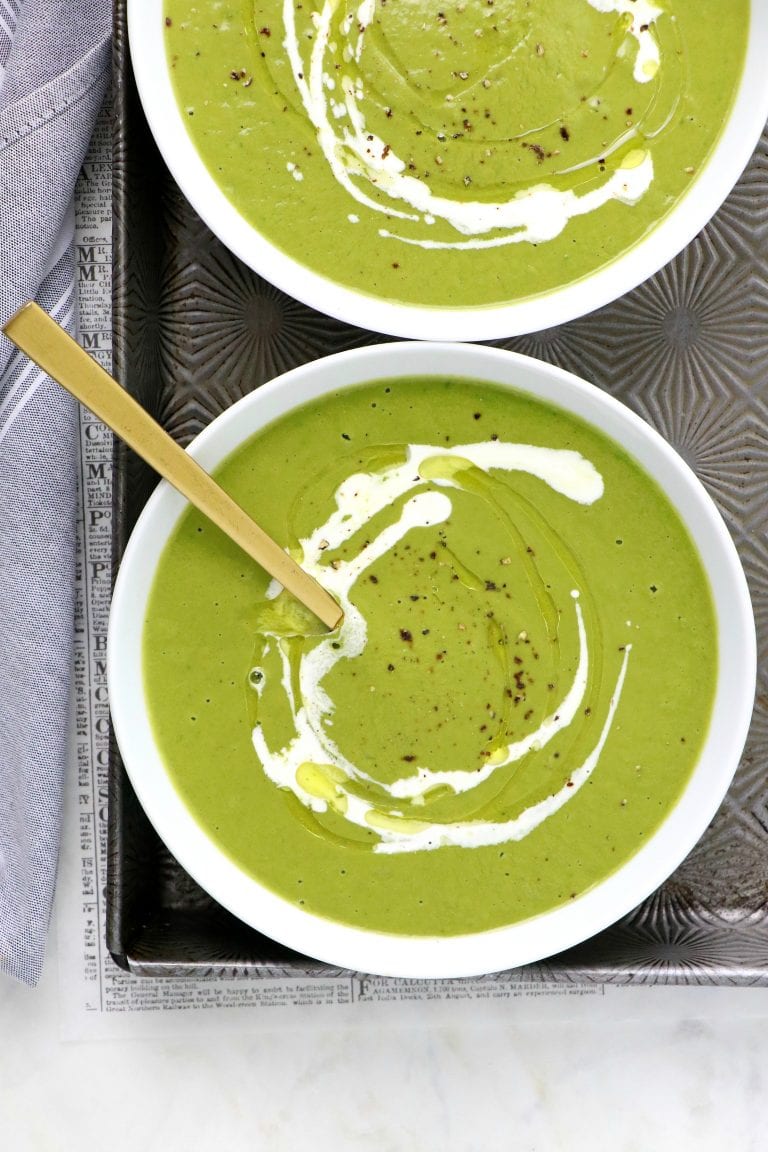 Vegan Cream of Asparagus Soup