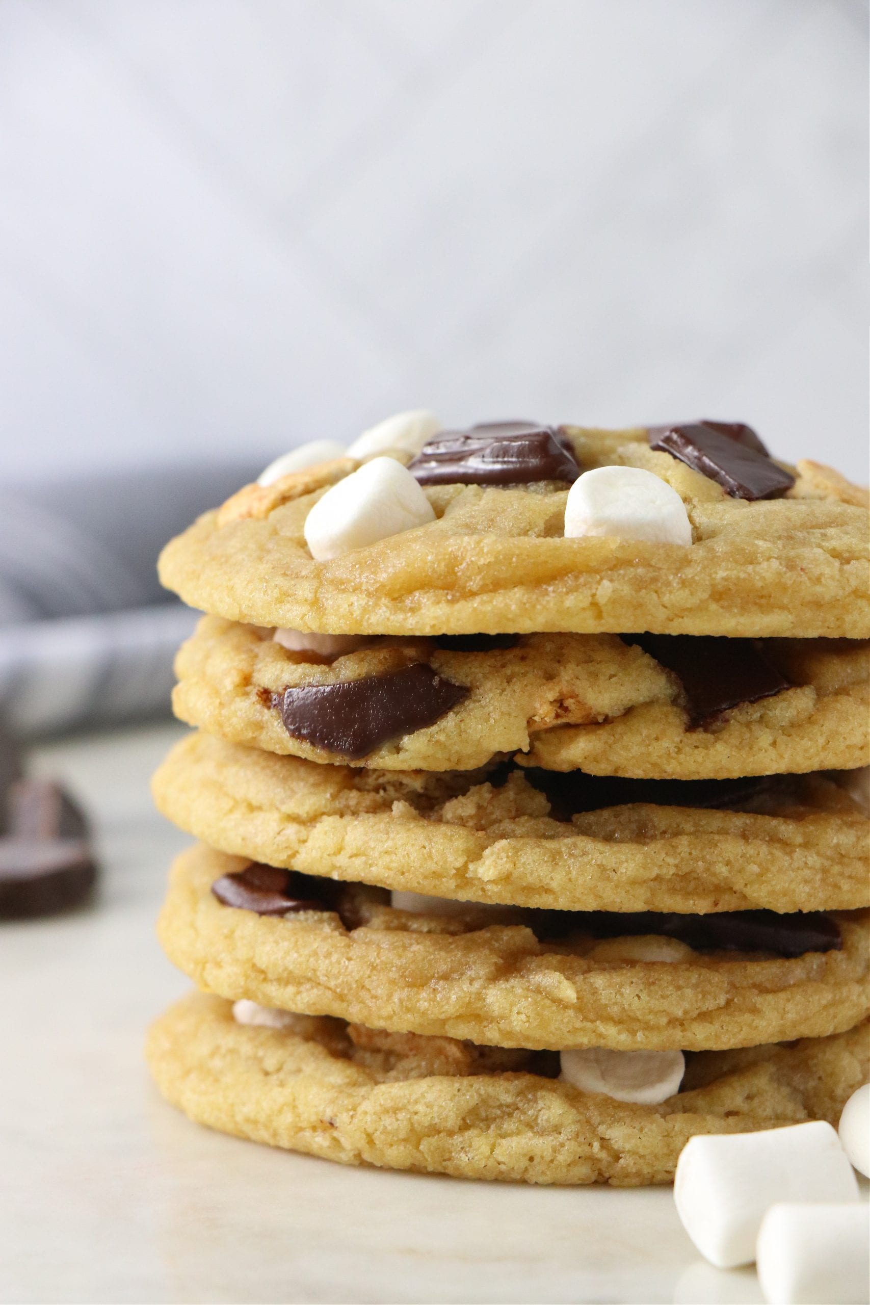1 Bowl Vegan S’mores Cookies
