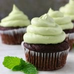 Vegan Mint Chocolate Cupcakes
