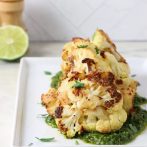 Roasted Chimichurri Cauliflower