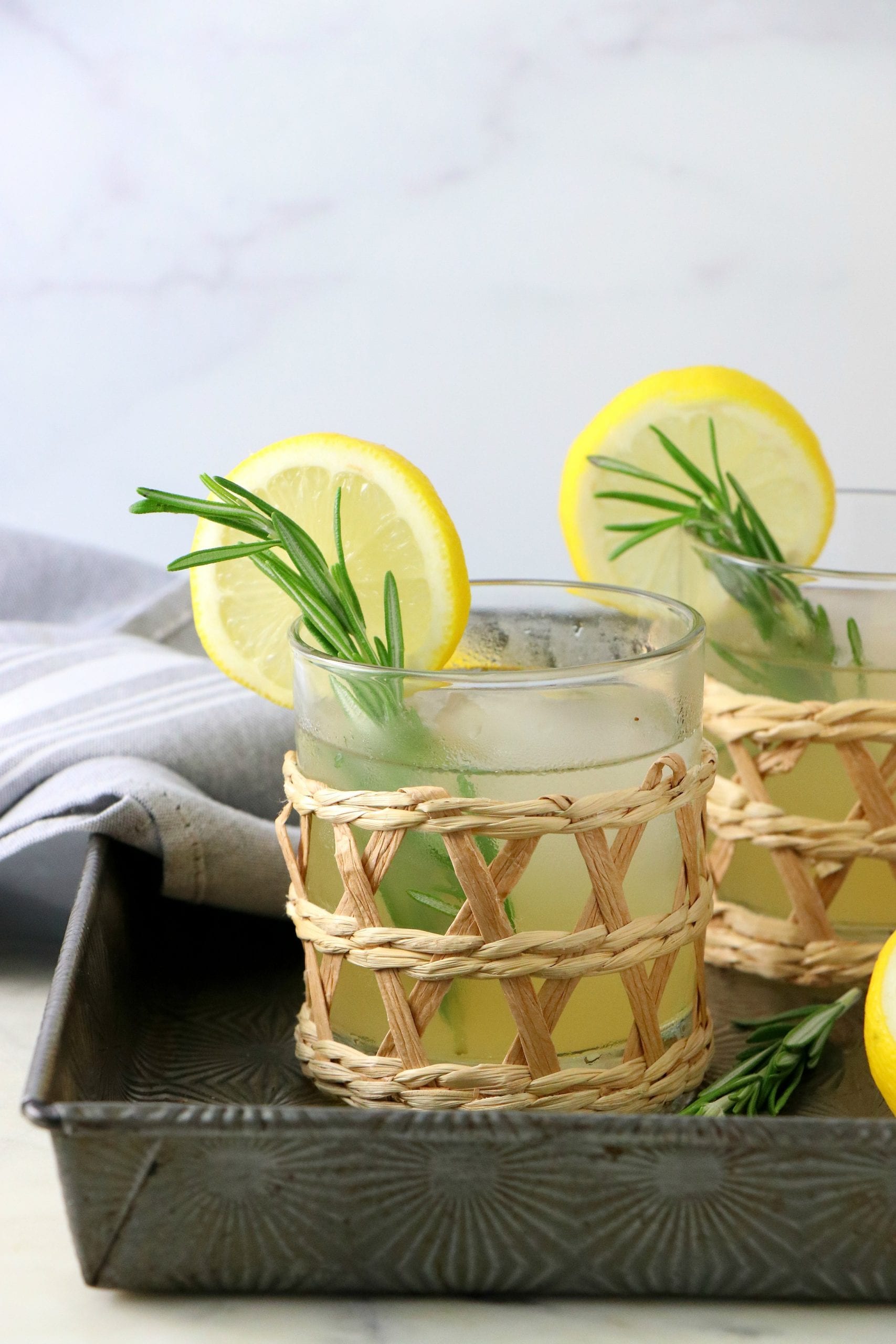 Sugar Free Rosemary Lemonade