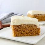 1 Bowl Vegan Pumpkin Sheet Cake