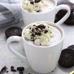 Vegan Cookies + Cream White Hot Chocolate