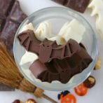 Vegan White & Dark Chocolate Hazelnut Bites