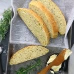 Vegan Rosemary & Sea Salt Bread