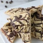 5 Ingredient Vegan White Chocolate Peanut Butter Bark