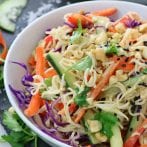 Cold Thai Noodle Salad with Peanut Sauce