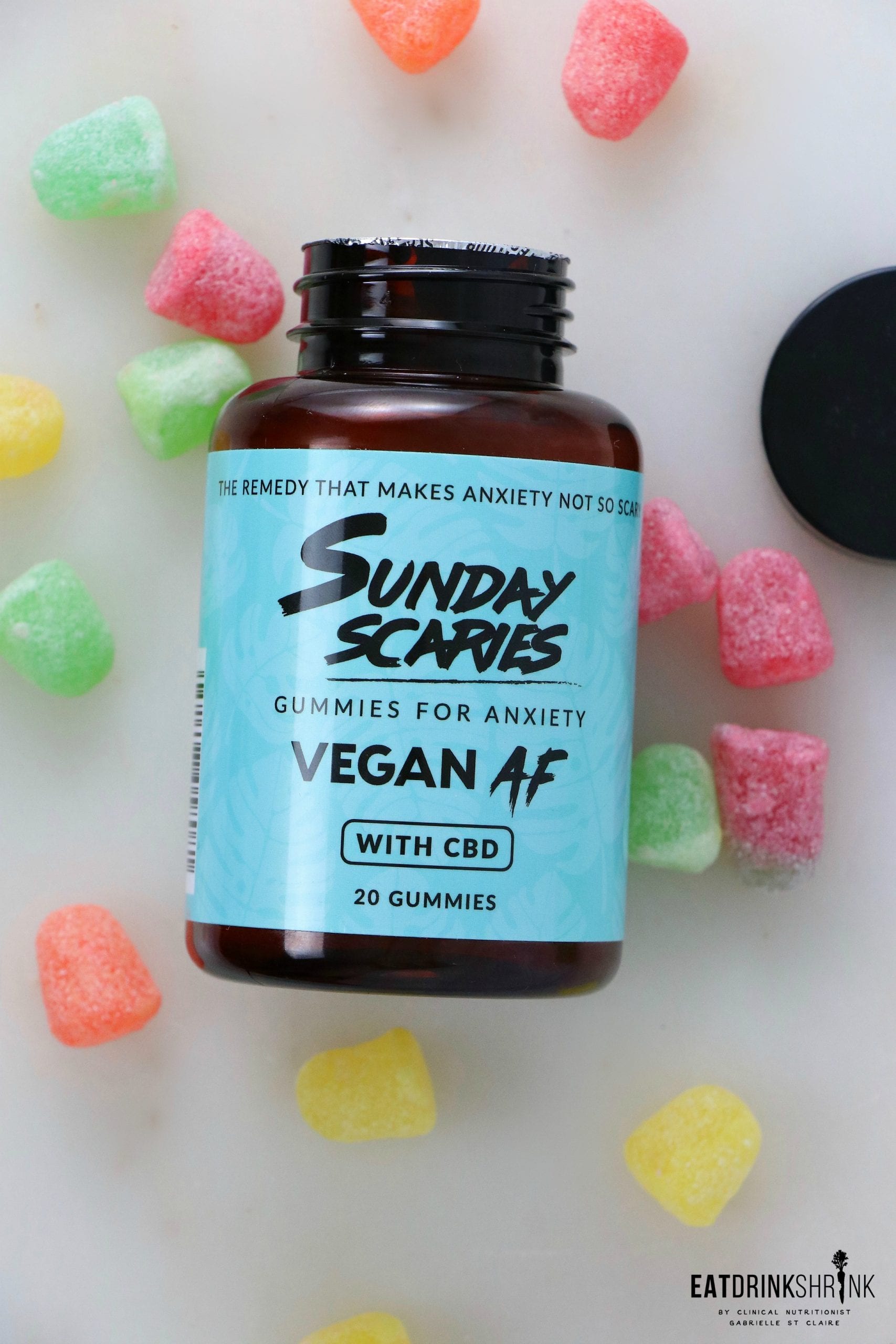 Sunday Scaries CBD Oil Vegan Gummies