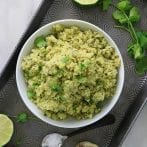 Vegan Chimichurri Cauliflower Rice