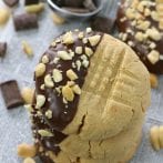 3 Ingredient Almond Flour Peanut Butter Cookies