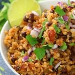 Vegan Mexican Cauliflower Rice