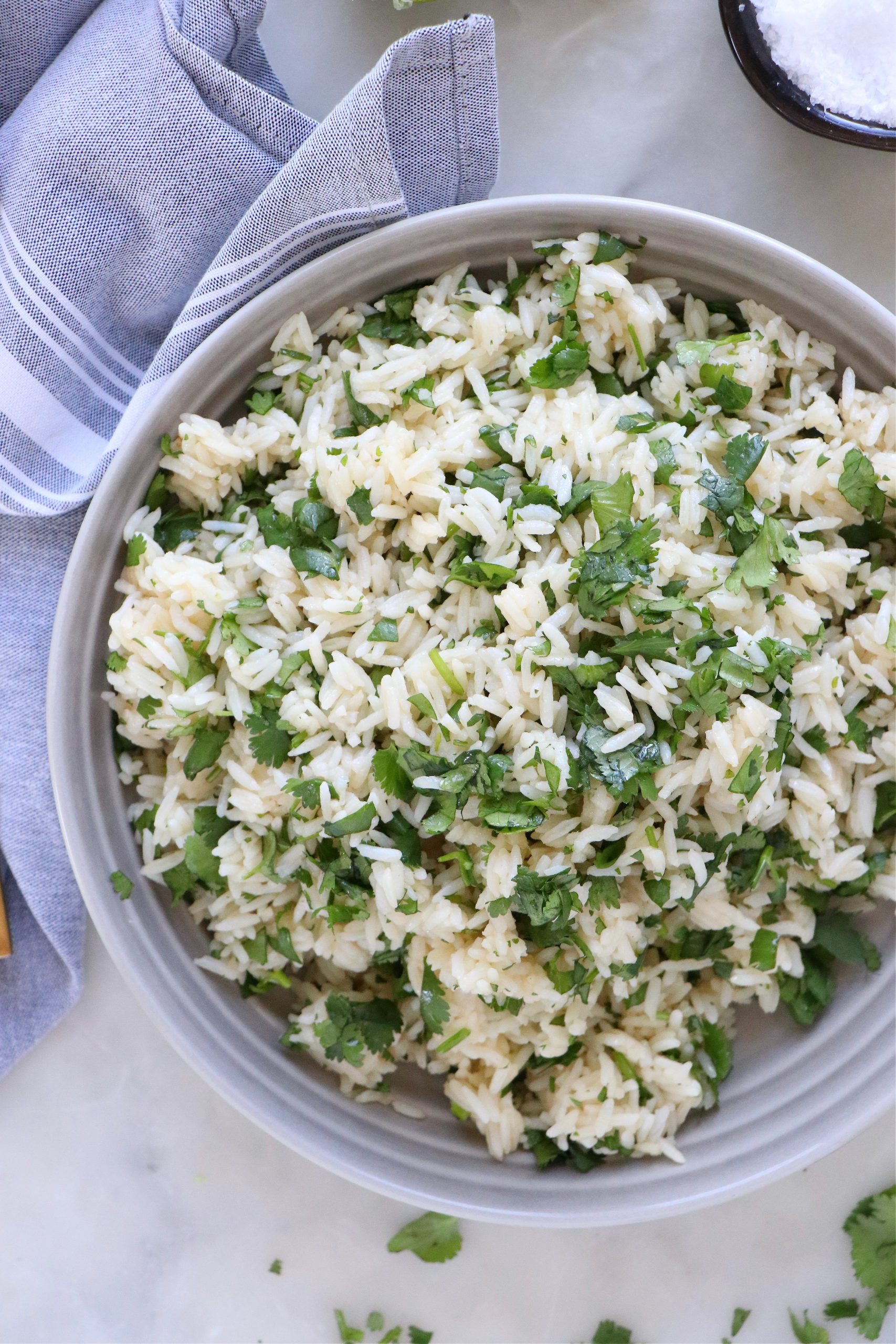 THE BEST 5 MINUTE COPYCAT CHIPOTLE LIME RICE