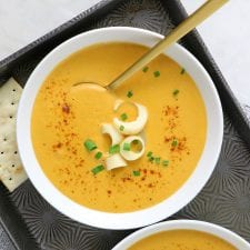 LOBSTER BISQUE - VEGAN, ONE POT RECIPE - Plant Based Relationship