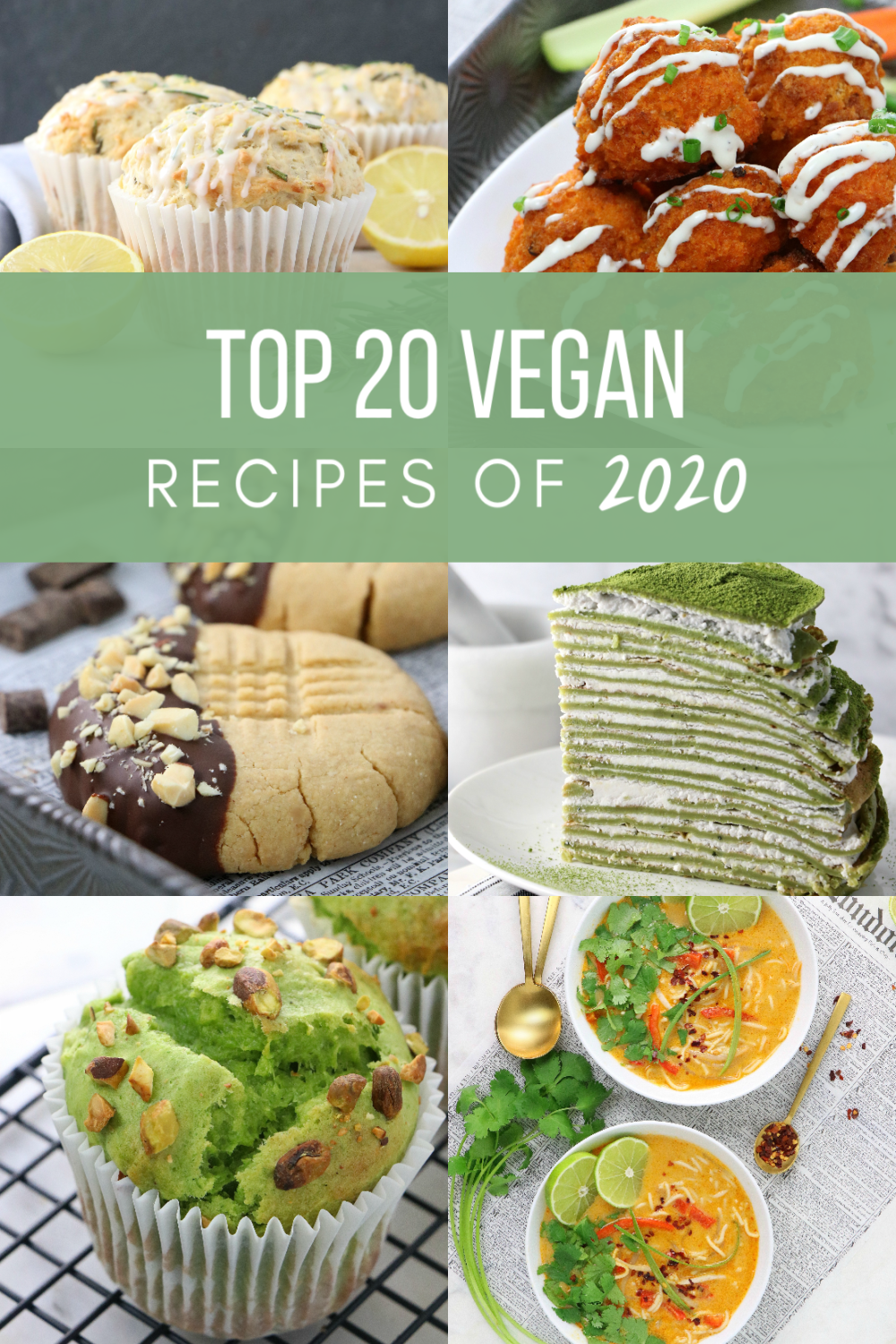 Top 20 Vegan Recipes of 2020
