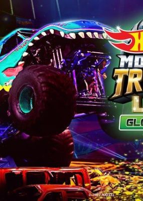 Hot Wheels Monster Trucks Live Glow Party