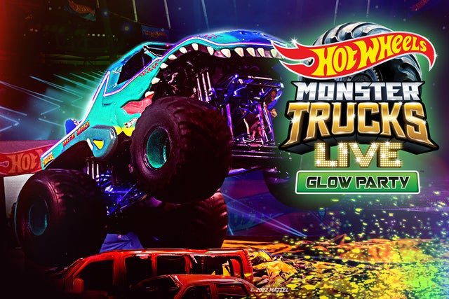 Hot Wheels Monster Trucks Live Glow Party